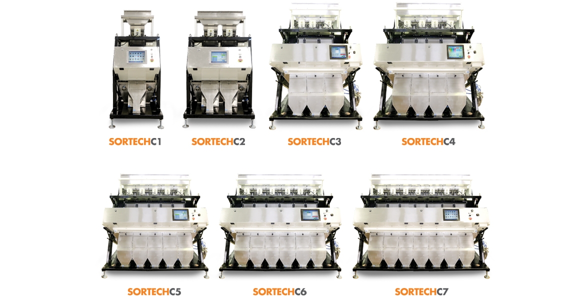 SORTECH-SERIE COLOR SORTER MACHINES